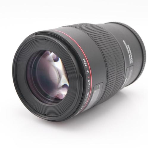 Canon EF 100mm F/2.8L USM IS Macro occasion, Audio, Tv en Foto, Foto | Lenzen en Objectieven, Zo goed als nieuw, Verzenden