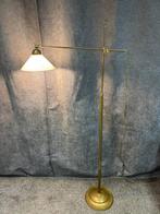 Staande lamp - Glas, Messing - Pendel Vloerlamp, Antiek en Kunst