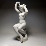 Drasche - sculptuur, Art Deco Nude Lady - 33.5 cm -