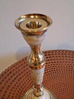 Kaarsenhouder (2) - Messing, parelmoer