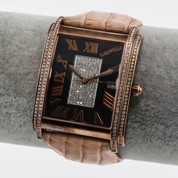 Gruvelli - Swiss Diamond Watch - GP-XXX-RL-DD-3 - Zonder beschikbaar voor biedingen