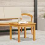 vidaXL Bijzettafel Bruin Massief acaciahout, Tuin en Terras, Verzenden, Nieuw