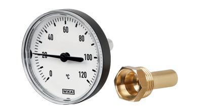 0 tot +120°C Plastic Bimetalen Thermometer 63mm Behuizing, Doe-het-zelf en Bouw, Overige Doe-Het-Zelf en Bouw, Verzenden