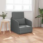 vidaXL Vloersofa Bed 2-in-1 Donkergrijs 65x80x83 cm Stof, Huis en Inrichting, Verzenden, Nieuw