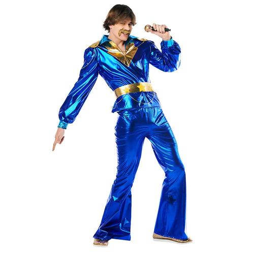 Disco 70S Kostuum Heren, Kleding | Heren, Carnavalskleding en Feestkleding, Nieuw, Verzenden