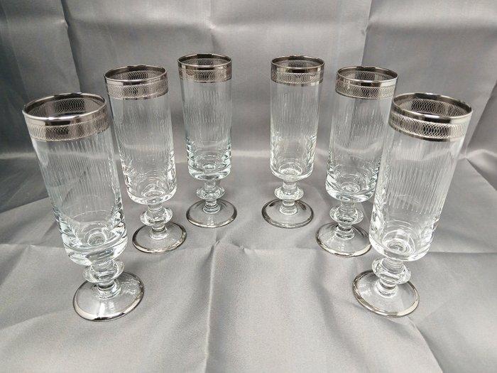 Drinkset (12) - Kristal, Zilver, Antiek en Kunst, Curiosa en Brocante