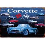 Wandbord reclamebord schild Corvette Cars bord, Verzamelen, Verzenden, Huis en Inrichting