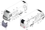 Knaus motorhome onderdelen & parts uit voorraad leverbaar!, Caravanes & Camping, Camping-car Accessoires