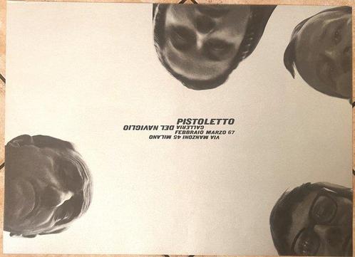 Michelangelo Pistoletto - Galleria del Naviglio - Rarissima, Antiek en Kunst, Kunst | Tekeningen en Fotografie