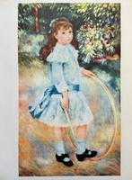 Pierre-Auguste Renoir (1841-1919) - Jeune fille avec cercle, Antiquités & Art