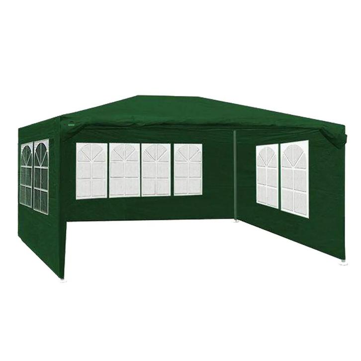 MaxxGarden Partytent 3x4m - Zijwanden - Groen (Buizententen), Tuin en Terras, Partytenten, Nieuw, Ophalen of Verzenden