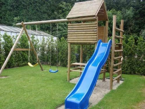 Houten speeltoestel de Boomhut | uit voorraad leverbaar!, Kinderen en Baby's, Speelgoed | Buiten | Speeltoestellen, Nieuw, Ophalen of Verzenden