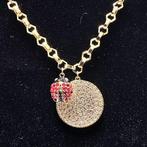 Swarovski - Statuette, Schmuck Set : Ring + Necklace - 1 cm