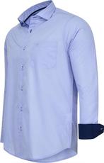 2dekans | Cappuccino Italia - L - Overhemd - Blauw, Ophalen of Verzenden, Nieuw