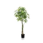 Kunstplant - Pachira Aquatica - Geldboom - 150 cm, Nieuw