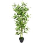 vidaXL Plante artificielle avec pot Bambou 120 cm Vert, Verzenden