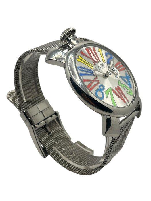 GaGà Milano - 46mm Quartz - BOX - Zonder minimumprijs - 5080, Bijoux, Sacs & Beauté, Montres | Hommes