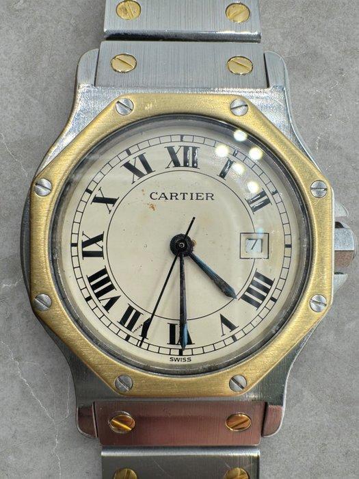 Cartier - Santos Octagon - 2966 - Heren - 1980-1989, Handtassen en Accessoires, Horloges | Heren