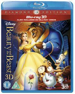 Beauty and the Beast (Disney) Blu-ray (2011) Gary Trousdale, Cd's en Dvd's, Blu-ray, Zo goed als nieuw, Verzenden