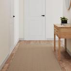 vidaXL Tapijtloper 80x200 cm sisal-look zandkleurig, Verzenden, Nieuw