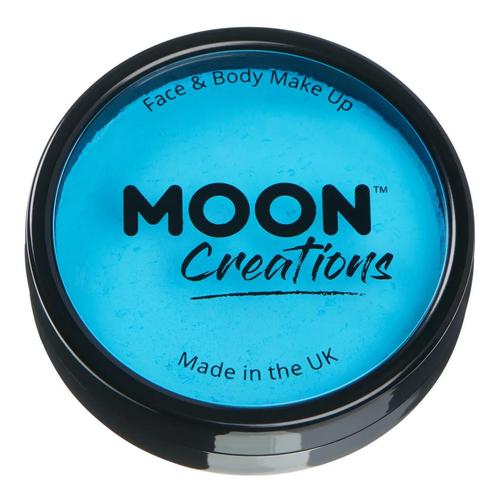 Moon Creations Pro Face Paint Cake Pots Aqua 36g, Hobby & Loisirs créatifs, Articles de fête, Envoi