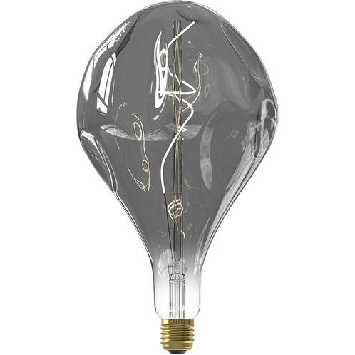 Calex Smart LED Lamp Organic Evo XXL Titanium Ø165mm E27 6W, Huis en Inrichting, Lampen | Losse lampen, Verzenden
