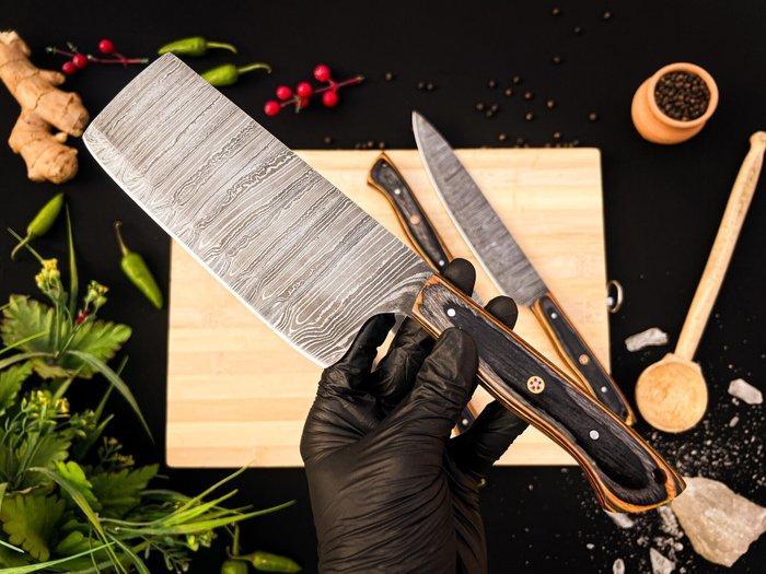 Keukenmes - Kitchen Chef Messen Set voor dagelijks gebruik, Antiquités & Art, Antiquités | Ustensiles de cuisine