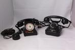 Analoge telefoon - Bakeliet - Twee vintage telefoons