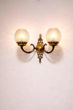 Wandkandelaar - Wandlampen - Brons, Messing - antieke