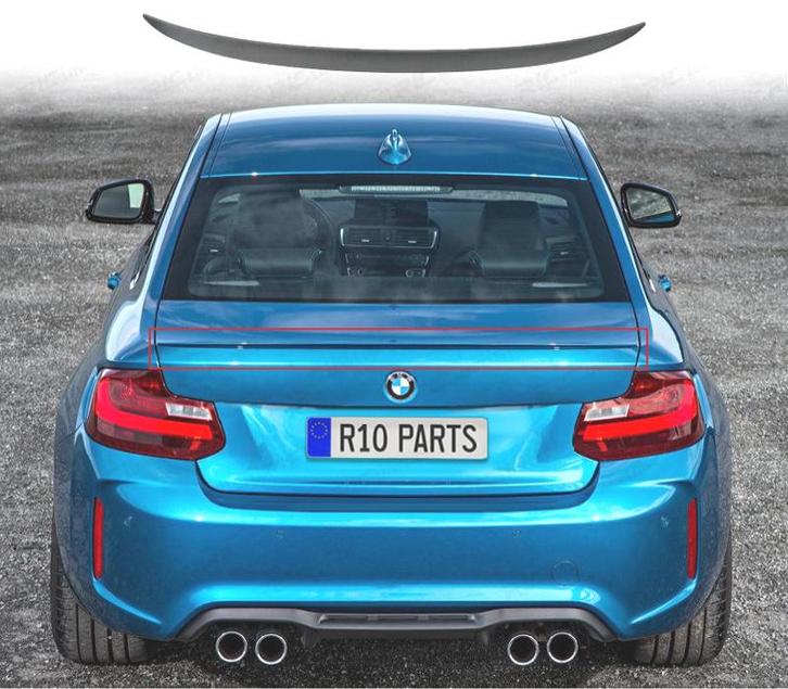 AILERON BECQUET LAME COFFRE BMW F22 F87 13- LOOK M, Auto-onderdelen, Carrosserie, Verzenden