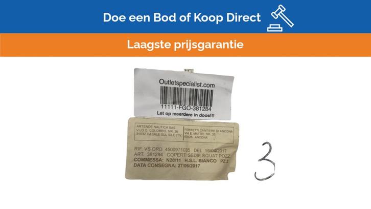 Bieden: Custom Line Navetta N28 Cockpit Squat Chair Cover, Watersport en Boten, Bootonderdelen, Ophalen of Verzenden