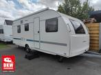 Adria Aviva 563 PT - Stapelbedden, airco, mover, luifel,..., Caravans en Kamperen, Stapelbed, 7 tot 8 meter, Adria, Tot en met 6