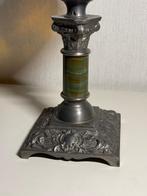 Lampe à pétrole - Verre, Laiton - France - 1900/1910