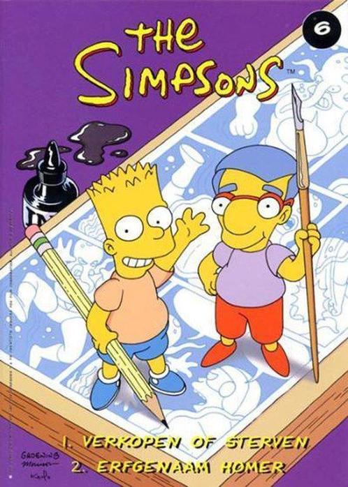 Simpsons 06. verkopen of sterven / erfgenaam homer, Boeken, Stripverhalen, Gelezen, Verzenden