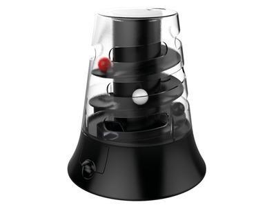 Vortex interactief kattenspeelgoed (zwart), Dieren en Toebehoren, Overige Dieren-accessoires, Nieuw