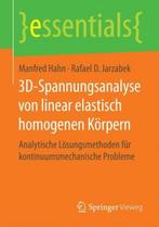 essentials- 3D-Spannungsanalyse von linear elastisch, Boeken, Zo goed als nieuw, Manfred Hahn, Rafael D. Jarzabek, Verzenden