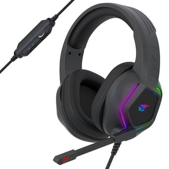 2dekans | Strex Gaming Headset met Microfoon & RGB, Huis en Inrichting, Lampen | Overige, Ophalen of Verzenden
