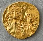 Byzantijnse Rijk. Constans II (641-668 n.Chr.). Solidus, Postzegels en Munten