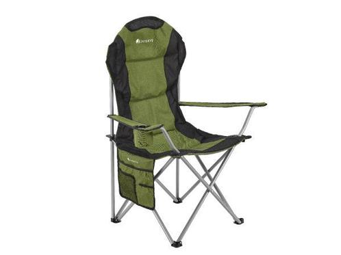 Veiling - Campingstoel / Vouwstoel Lido - Groen - Incl. Opbe, Caravans en Kamperen, Kampeermeubelen, Nieuw
