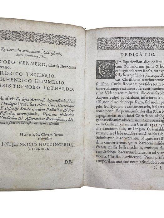 Johann Heinrich Hottinger - Thesaurus Philologicus - 1659, Antiek en Kunst, Antiek | Boeken en Manuscripten