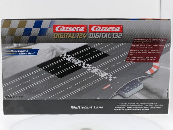 Schaal 1:24 Carrera 20030370 multistart lane #8821, Enfants & Bébés, Jouets | Circuits, Enlèvement ou Envoi