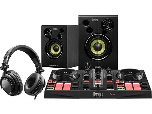 Hercules DJ Control Learning Kit MK2 - Bevat de DJ Control, Muziek en Instrumenten, Dj-sets en Draaitafels, Nieuw, Verzenden
