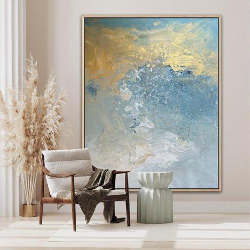 Ester Reut - Mare dorato XXL, Antiek en Kunst, Kunst | Schilderijen | Modern