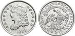 5 Cents (1/2 Dime) 1831 Vereinigte Staaten von Amerika, Postzegels en Munten, Munten | Amerika, Verzenden