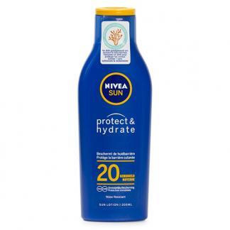 Nivea zonnebrand | Factor 20 (Crème, Waterresistent, 200 ml)
