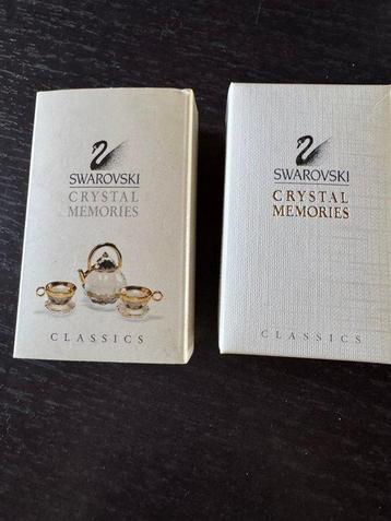 Swarovski - Beeldje - Swarovski Crystal Memories - Set