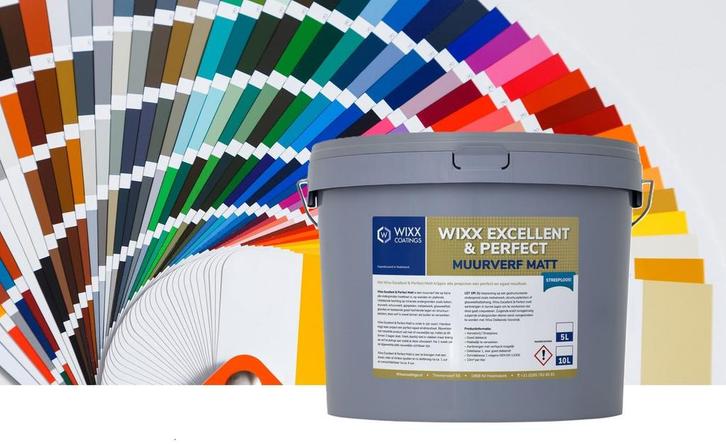 Wixx Excellent en Perfect Muurverf Matt 10L, Bricolage & Construction, Peinture, Vernis & Laque, Envoi