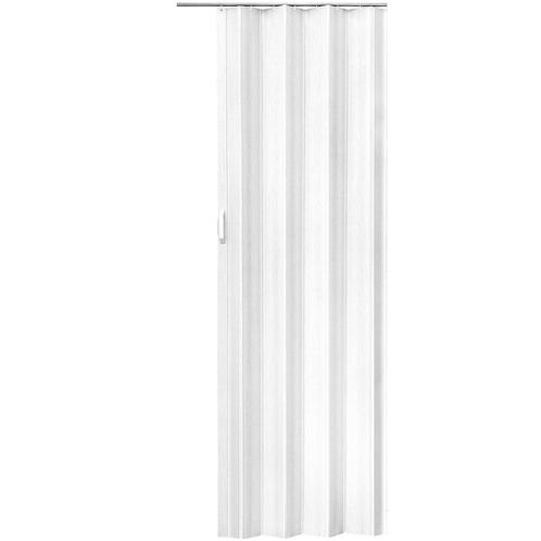 tectake Vouwdeur 203 x 80 cm - wit, Doe-het-zelf en Bouw, Deuren en Vliegenramen, Verzenden