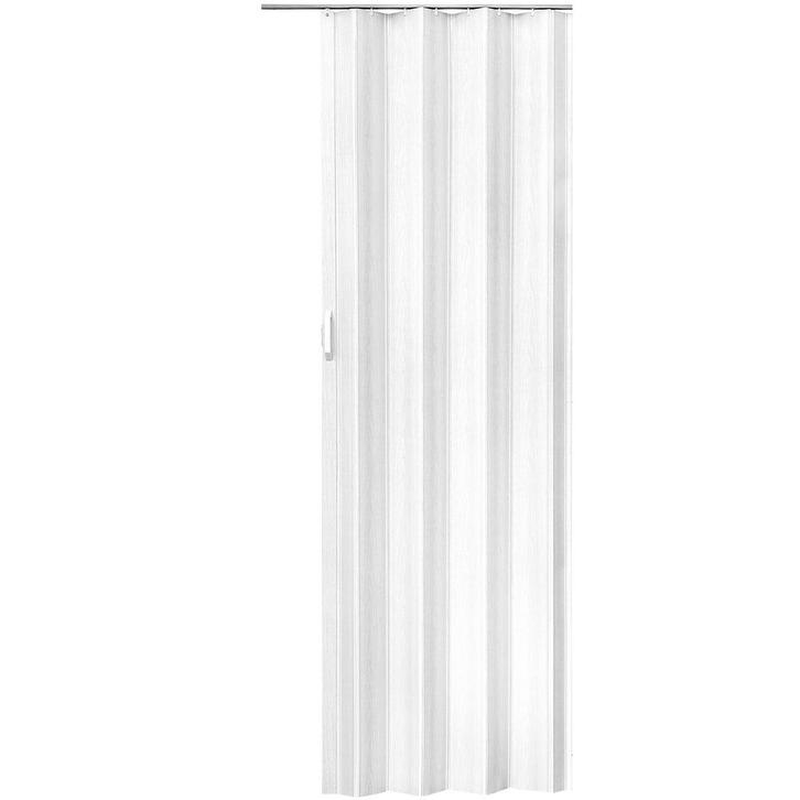 tectake Vouwdeur 203 x 80 cm - wit, Doe-het-zelf en Bouw, Deuren en Vliegenramen, Verzenden