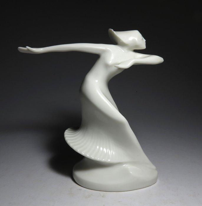 Hutschenreuther - Theo Vos (1887-1948) - Sculpture, Art Deco, Antiek en Kunst, Kunst | Designobjecten